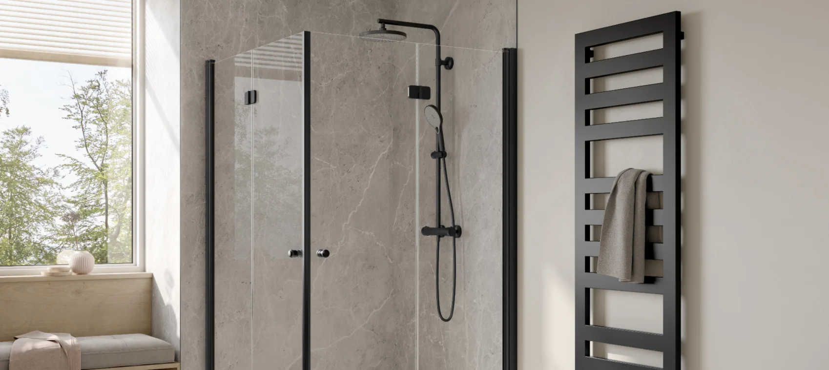 Vintage line badkamer