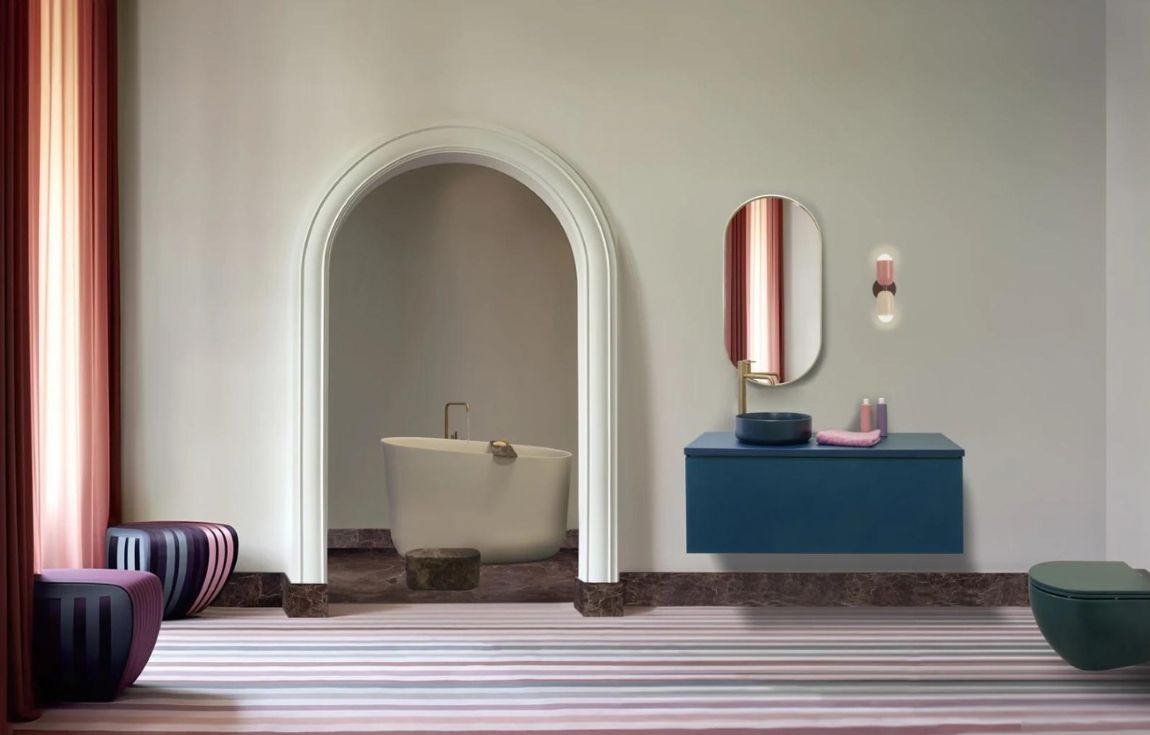 Vintage line badkamer